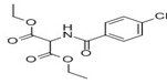 diethyl [(4-chlorobenzoyl)amino]propanedioate