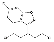 3-(1,5-dichloropentan-3-yl)-6-fluoro-1,2-benzisoxazole